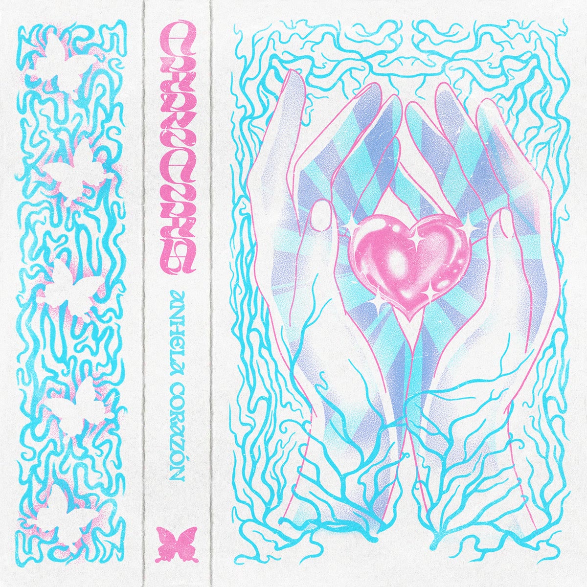 Portada de Anhela Corazón, de Caricias